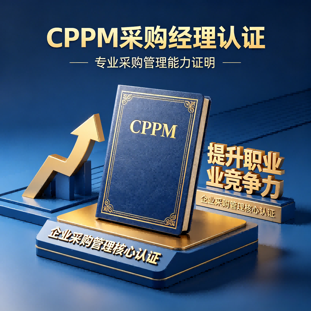 CPPM补贴政策解读:考取采购证书如何申领补贴?中供国培助你高效备考